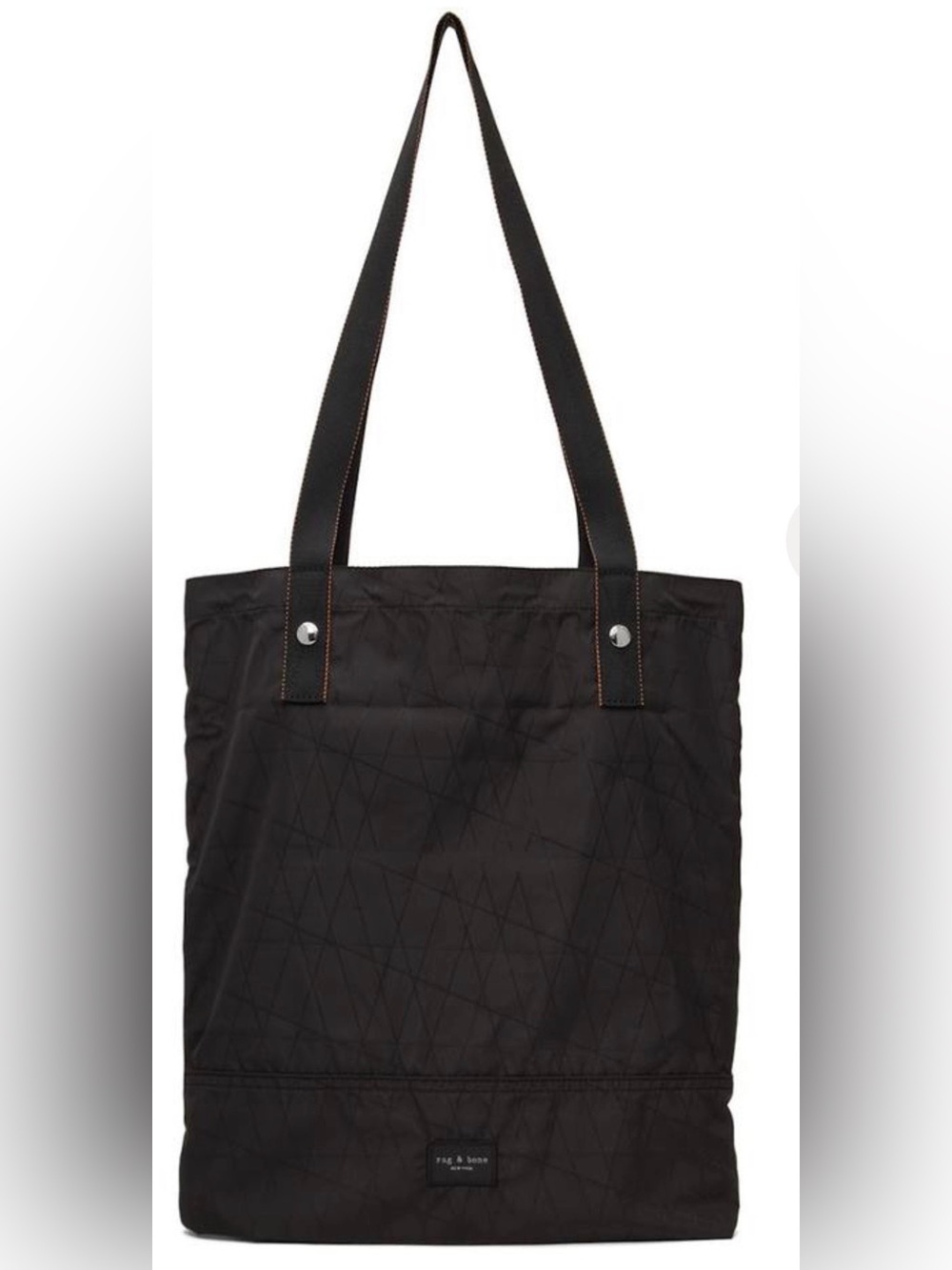 rag & bone New York Black Nylon Tote Bag - Picture 3 of 8